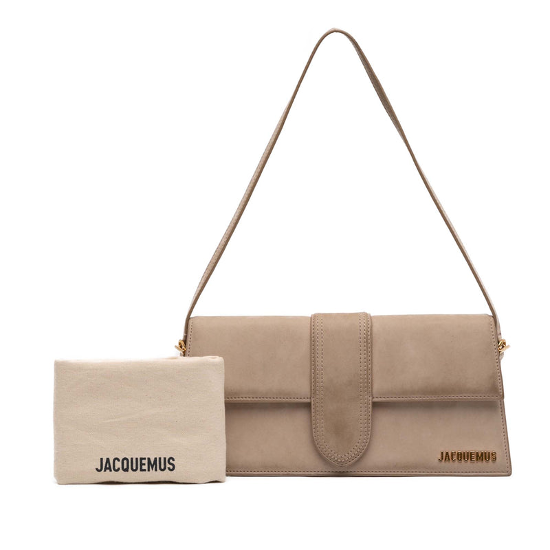 Suede Le Bambino Long Shoulder Bag - Image 7