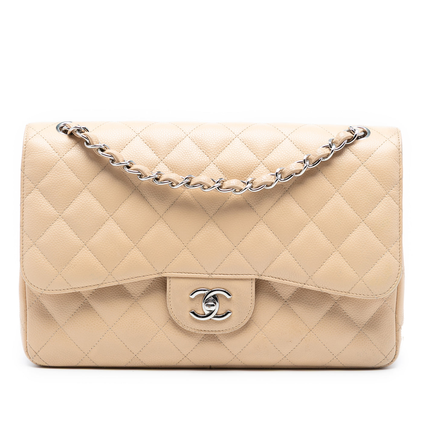 Jumbo Classic Caviar Double Flap - Image 1