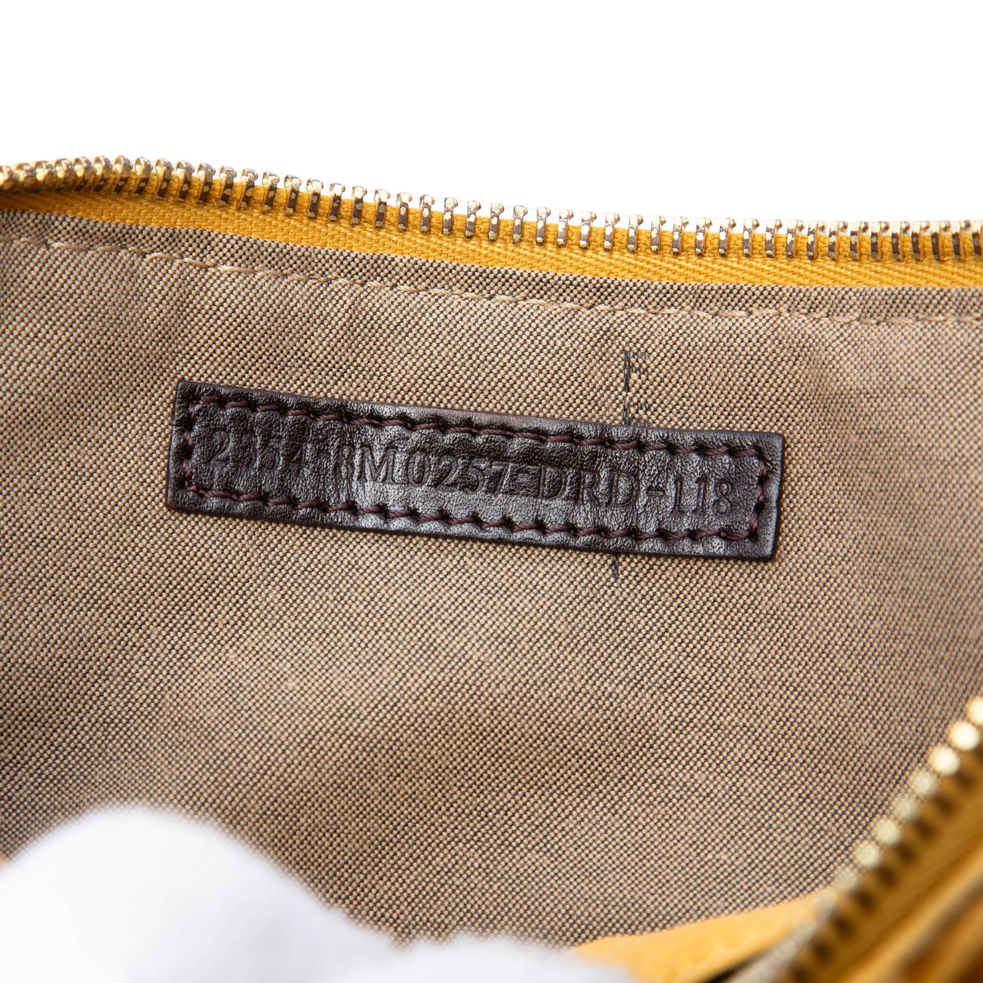 Pleated Nubuck FF Chain Pochette - Image 5