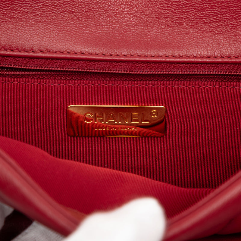 Large Lambskin 19 Flap - Image 5