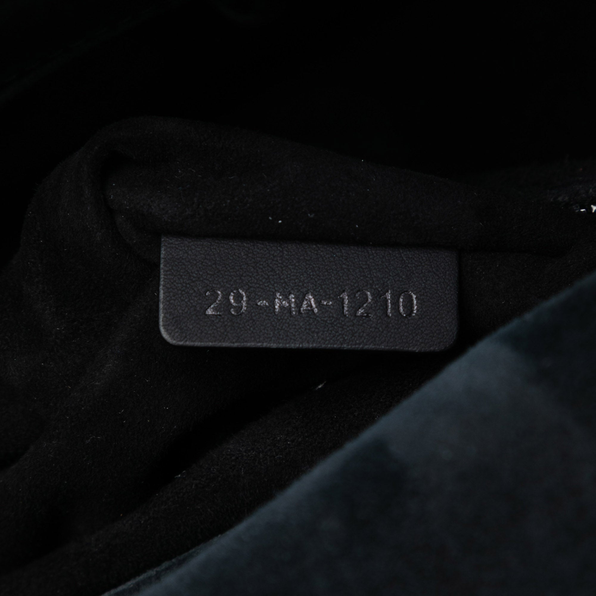 Small Ultra Matte Calfskin Cannage My ABCDior Lady Dior - Image 6