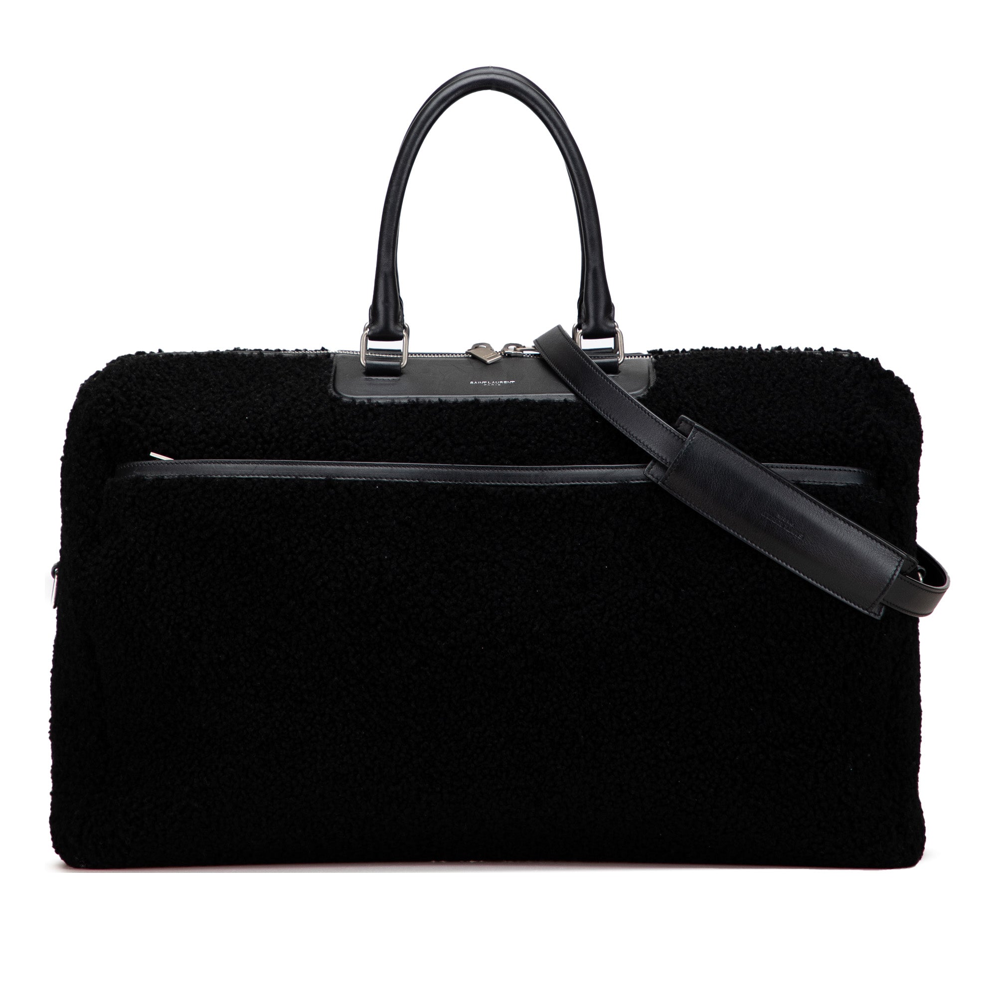 Shearling Travel Bag - Image 1
