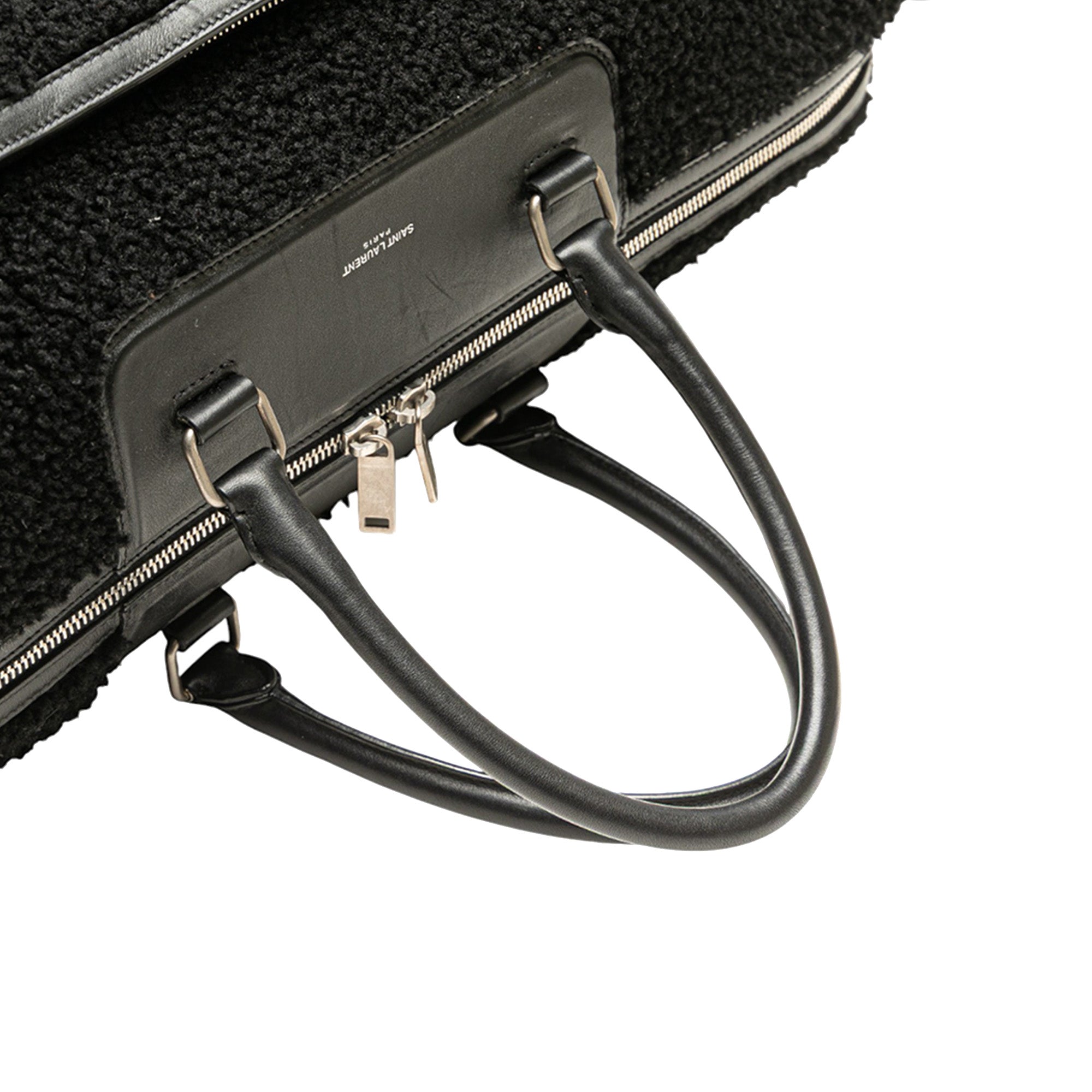 Shearling Travel Bag - Image 9