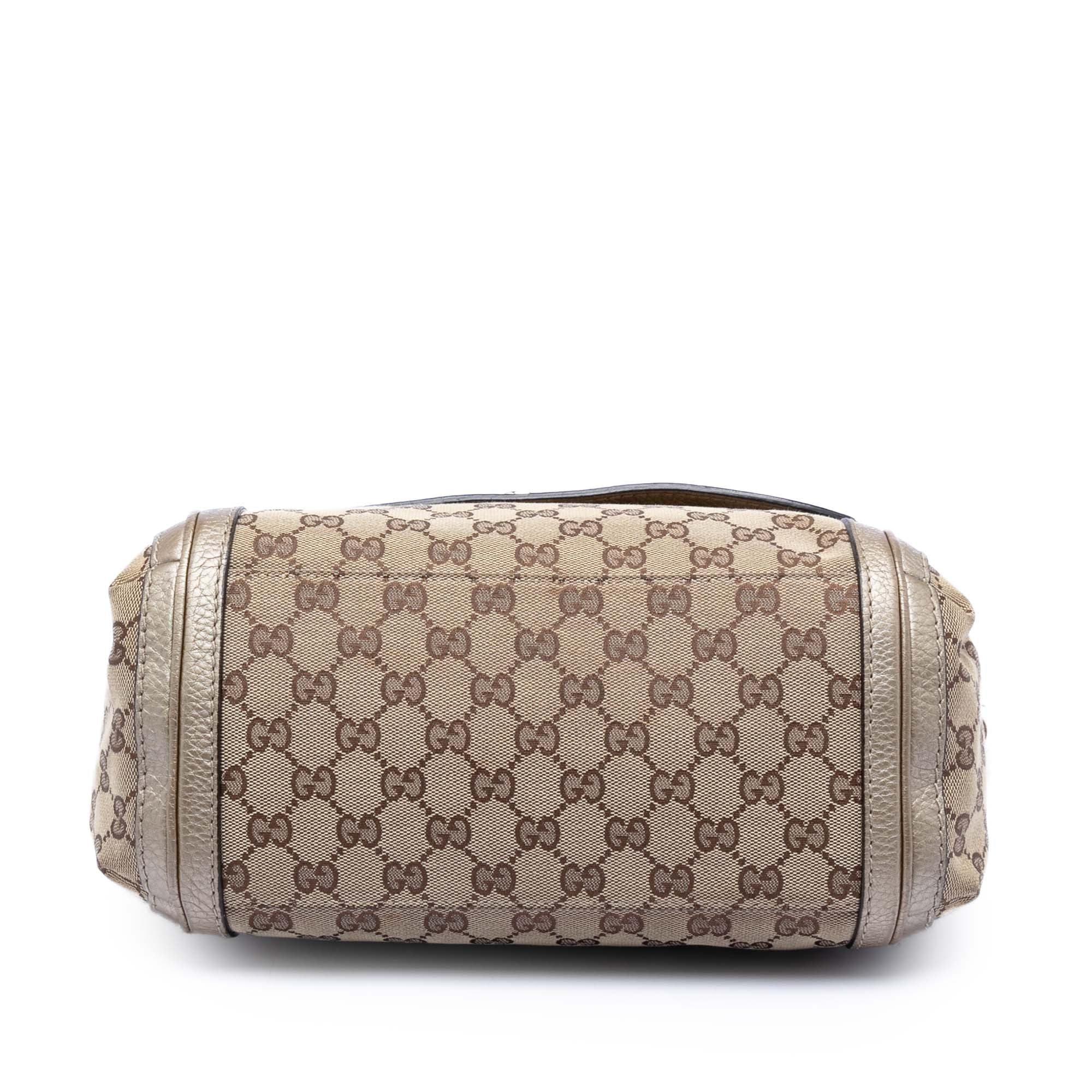 GG Canvas Bella Flap Satchel - Image 3