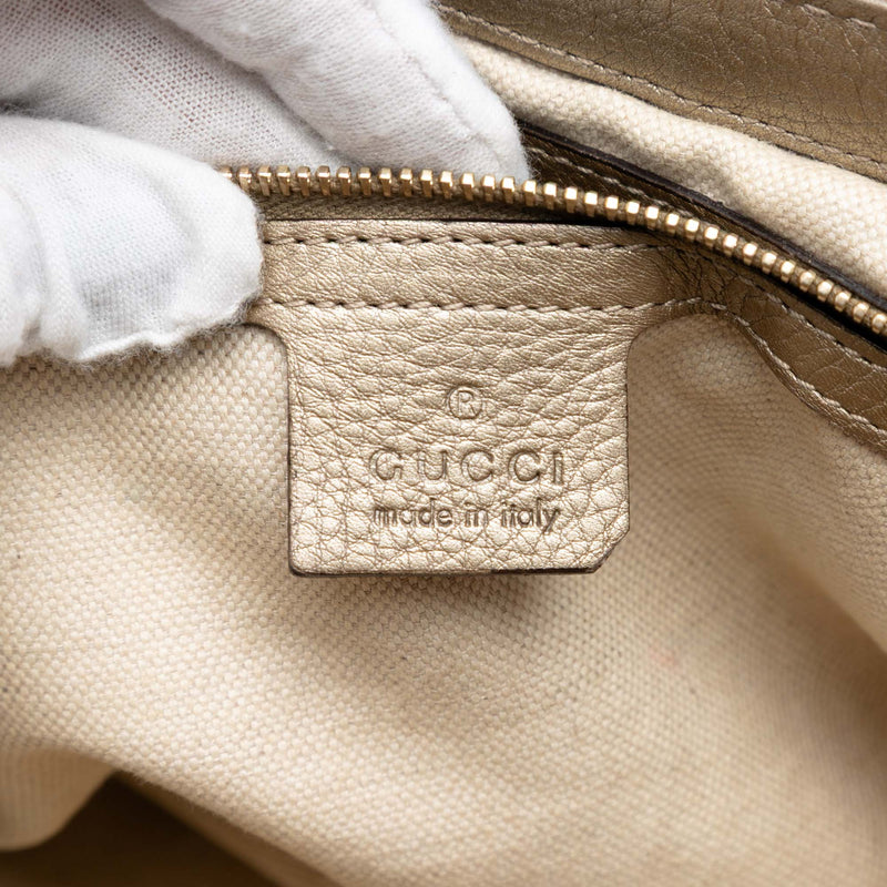 GG Canvas Bella Flap Satchel - Image 5