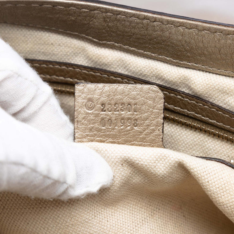 GG Canvas Bella Flap Satchel - Image 6