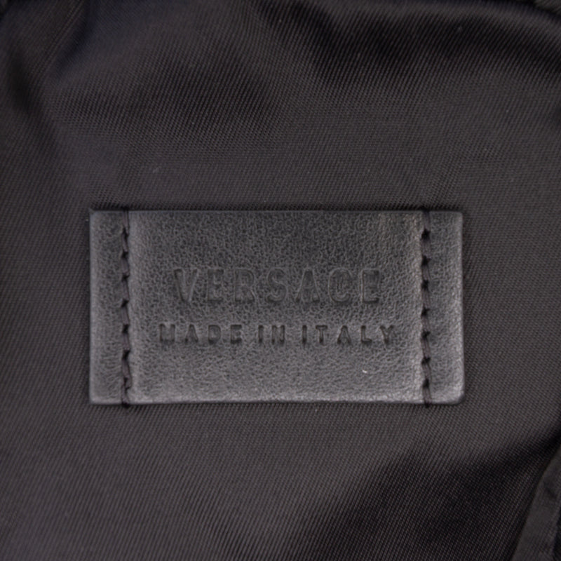 Textured Leather Virtus Neck Pouch Crossbody - Image 5