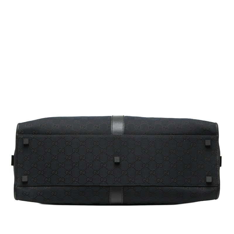 GG Canvas Jackie Bardot Travel Bag - Image 3