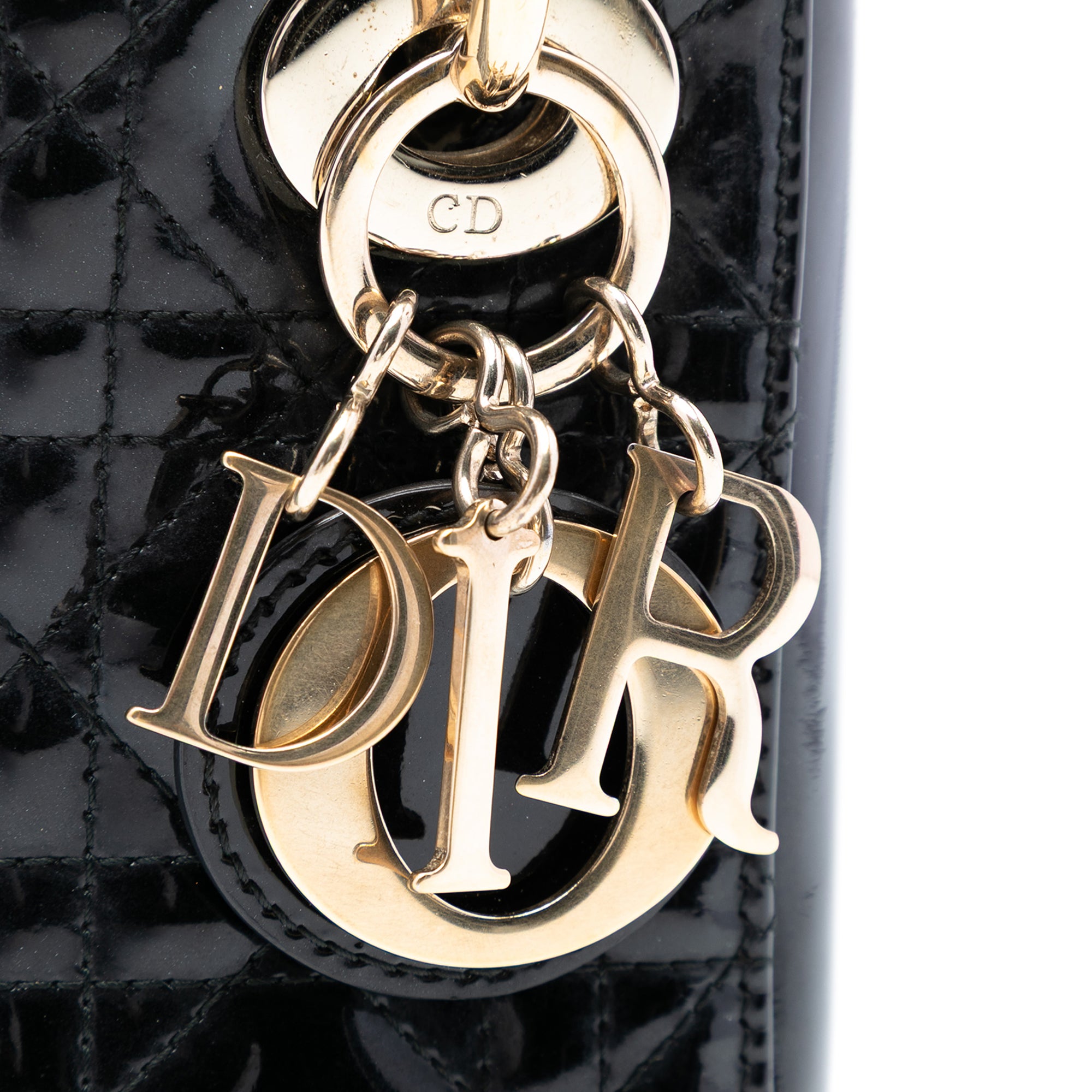 Mini Patent Cannage Lady Dior - Image 6