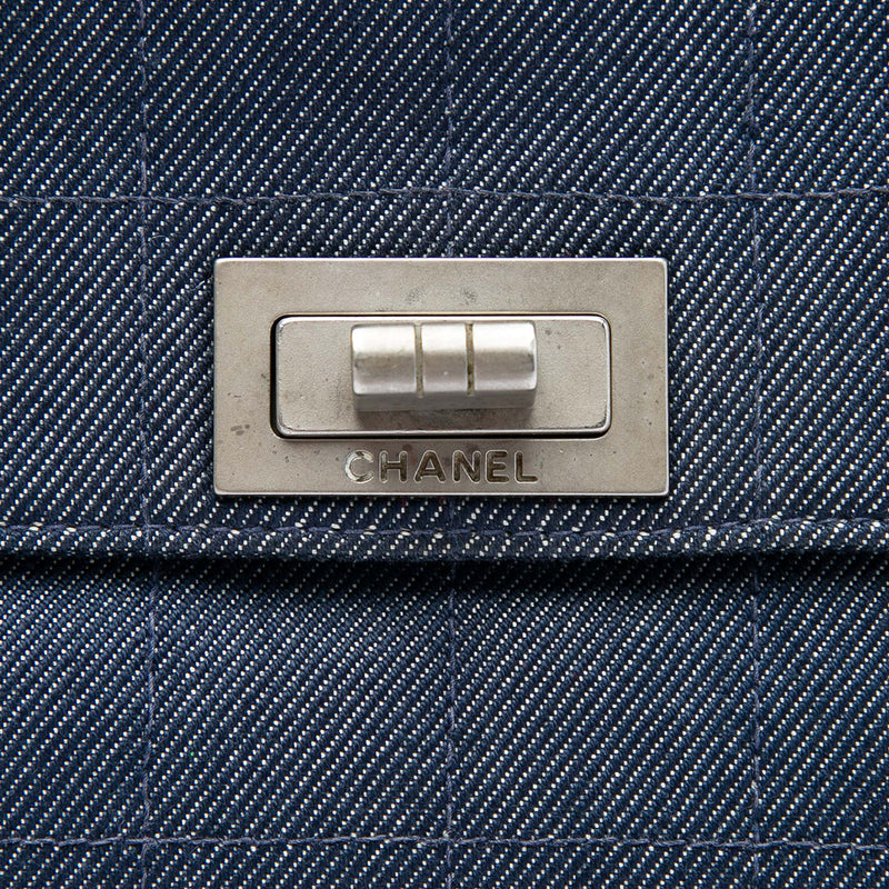 Chocolate Bar Denim Reissue 2.55 Flap - Image 5