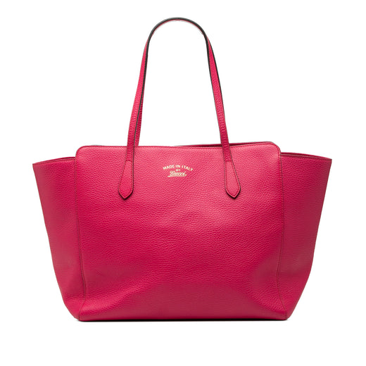 Medium Leather Swing Tote - Image 1
