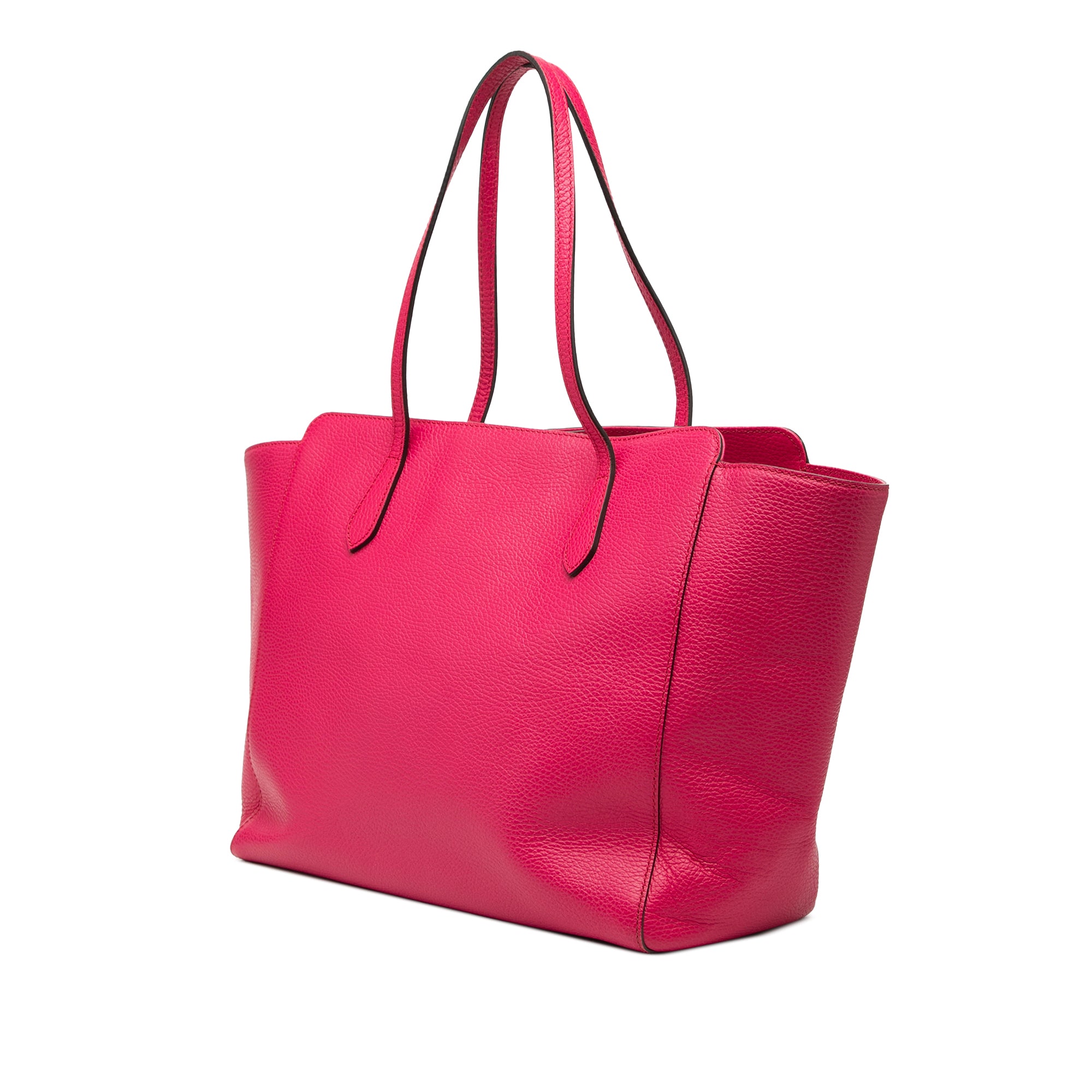 Medium Leather Swing Tote - Image 2