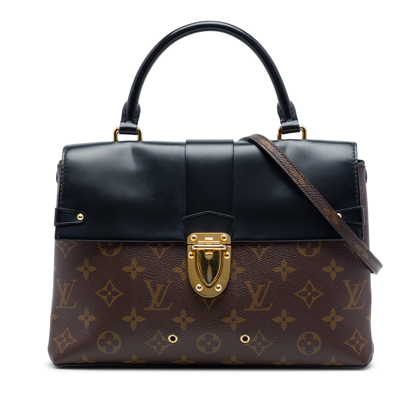 Monogram One Handle Flap MM Satchel - Image 1