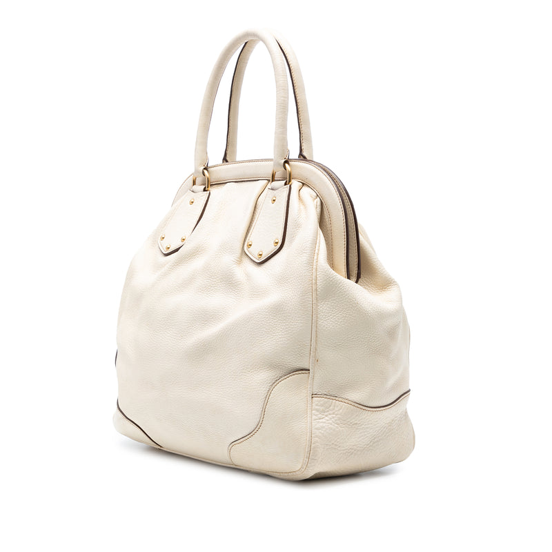 Vitello Daino Frame Tote - Image 2