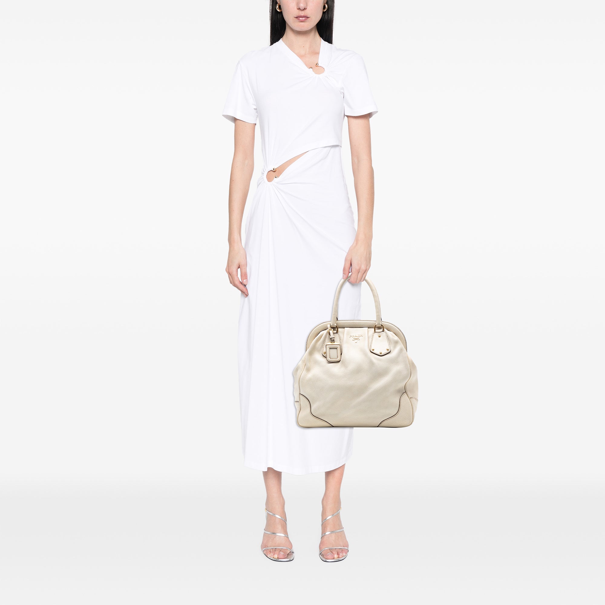 Vitello Daino Frame Tote - Image 6