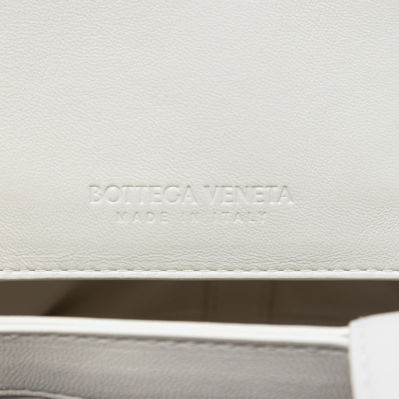 Small Nappa Intrecciato Flip Flap Tote - Image 5