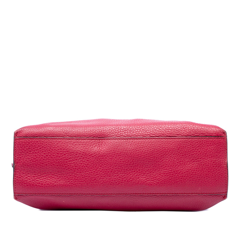Small Calfskin Bamboo Daily Satchel - Image 3