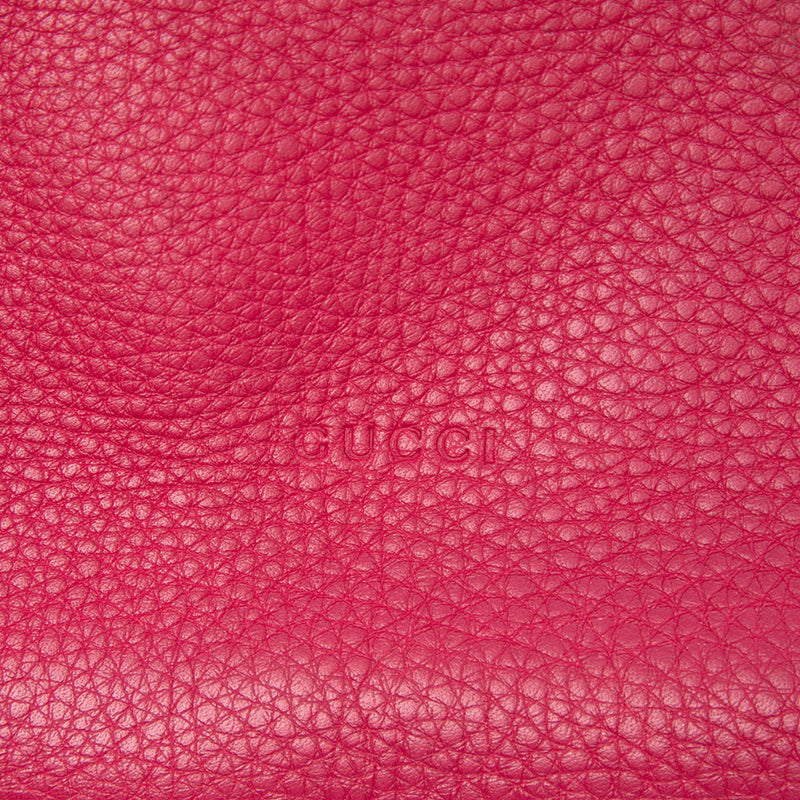 Small Calfskin Bamboo Daily Satchel - Image 5