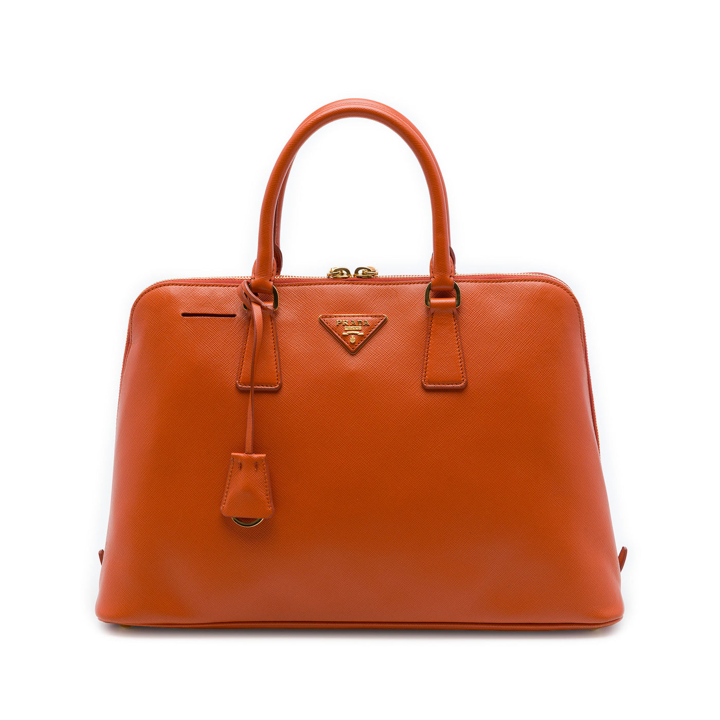 Large Saffiano Lux Promenade Satchel - Image 1