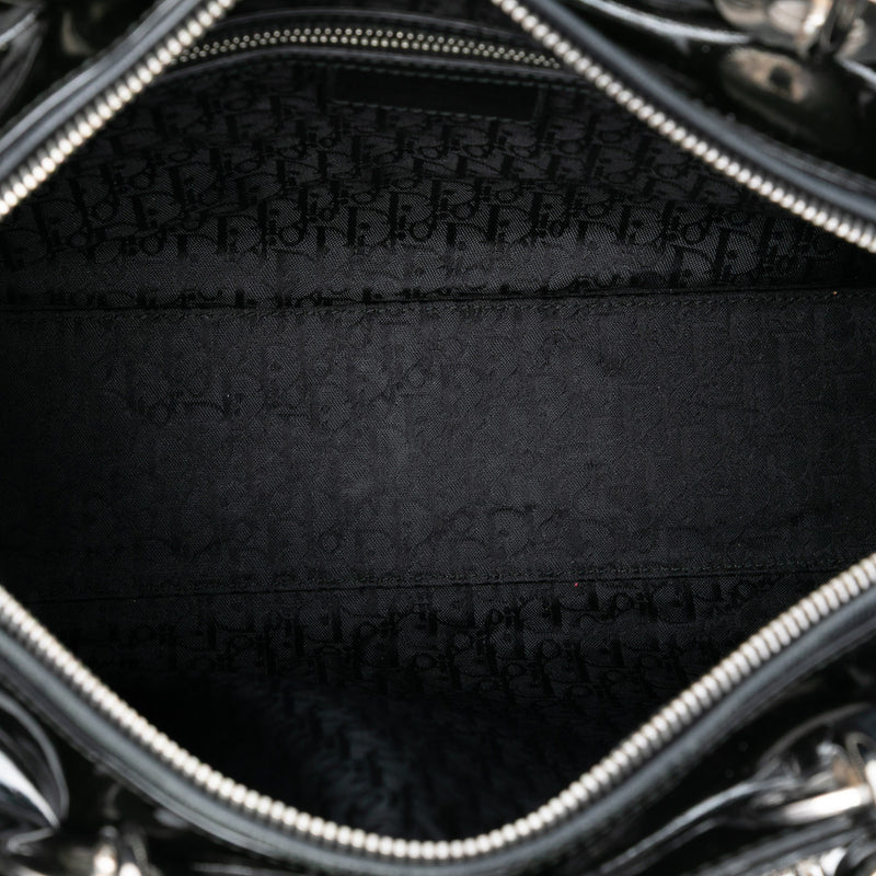 Large Patent Cannage Lady Dior - Image 4