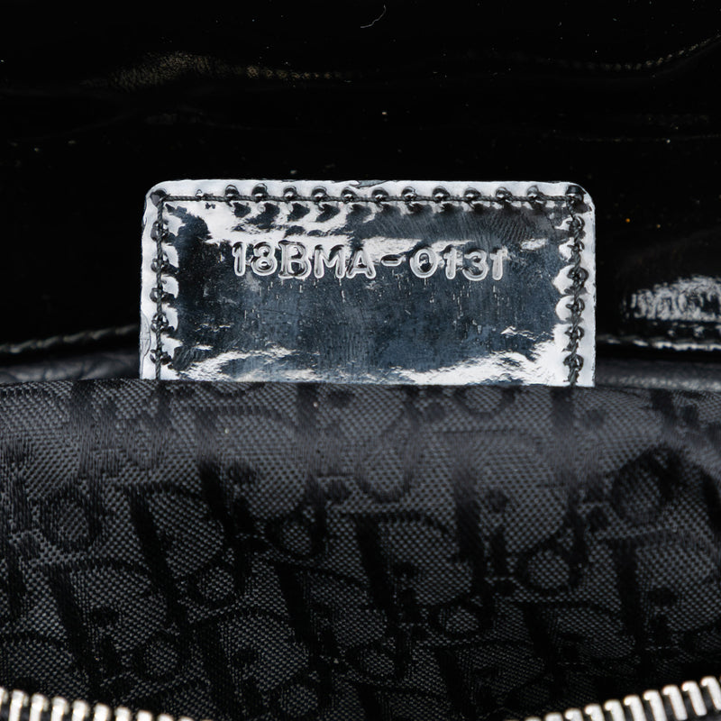 Large Patent Cannage Lady Dior - Image 6