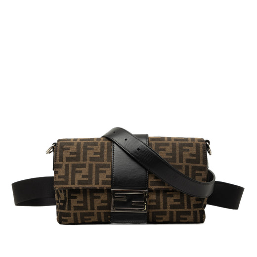 Zucca Canvas Convertible Baguette Satchel - Image 1