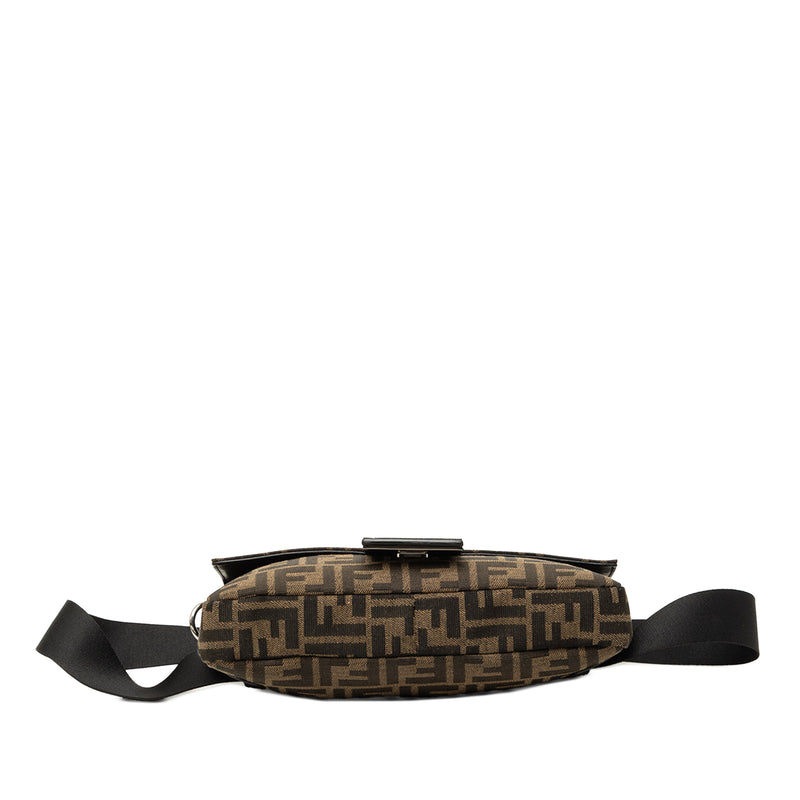 Zucca Canvas Convertible Baguette Satchel - Image 3