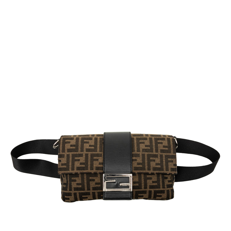 Zucca Canvas Convertible Baguette Satchel - Image 4