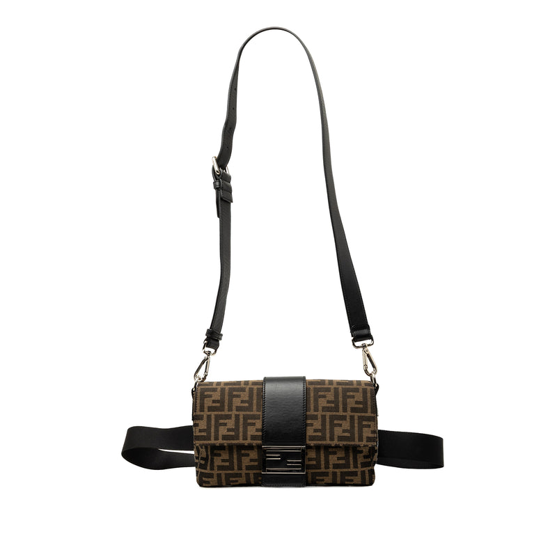 Zucca Canvas Convertible Baguette Satchel - Image 5