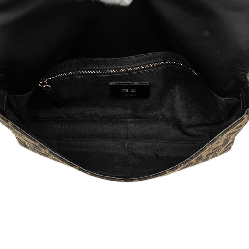 Zucca Canvas Convertible Baguette Satchel - Image 6