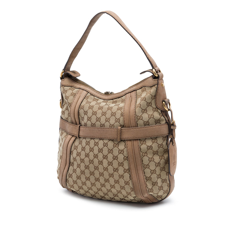Medium GG Canvas Running Satchel - Image 2