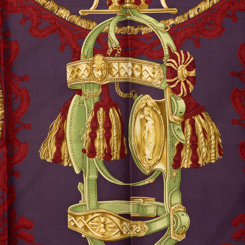 Bride de Cour Silk Scarf 90 - Image 8