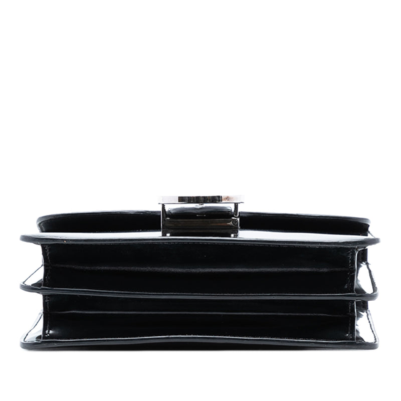 Small Polished Calfskin Interlocking G Dollar Crossbody - Image 3