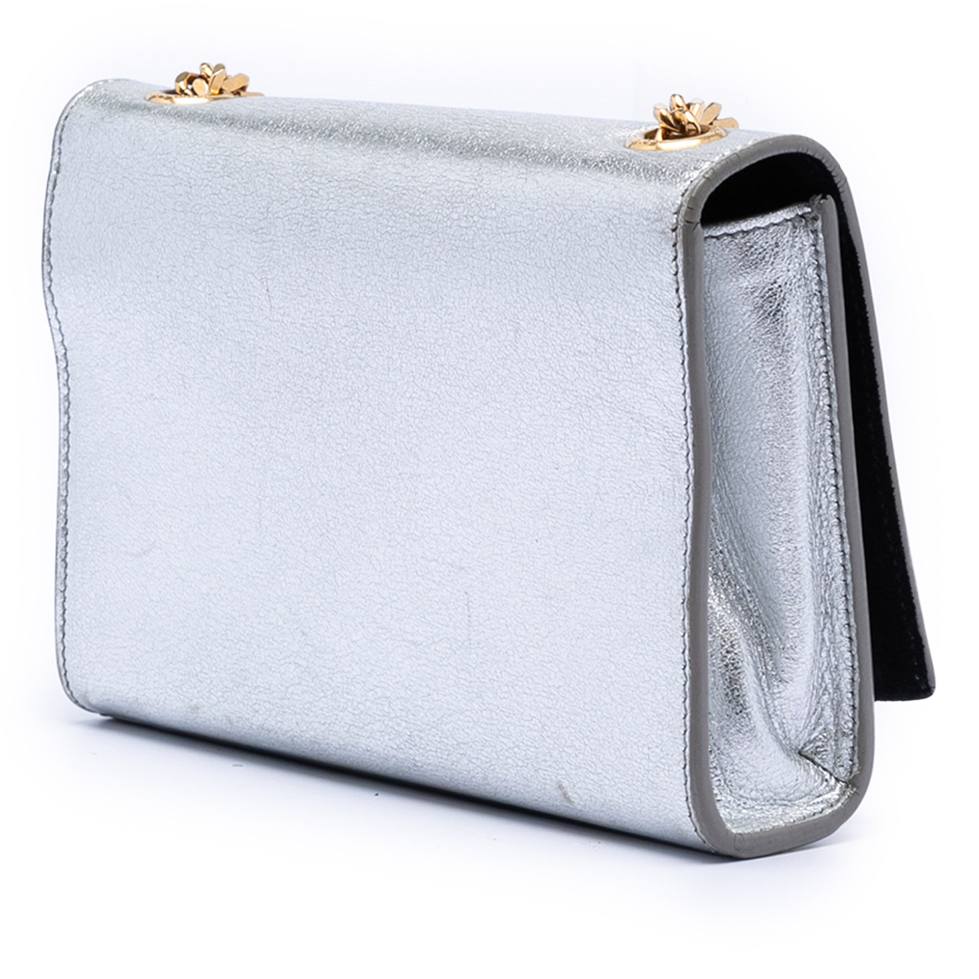 Small Metallic Calfskin Monogram Kate Tassel Crossbody - Image 2