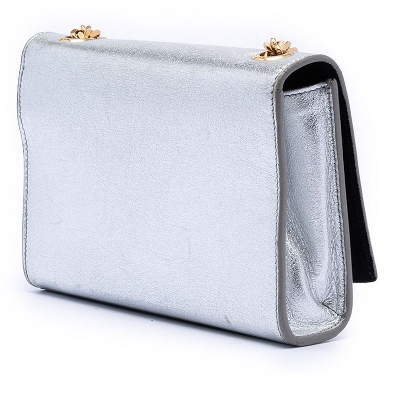 Small Metallic Calfskin Monogram Kate Tassel Crossbody - Image 2
