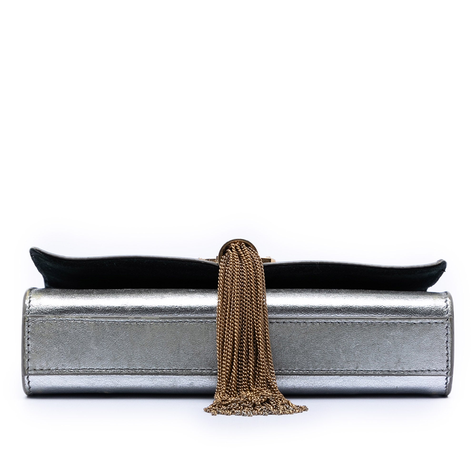 Small Metallic Calfskin Monogram Kate Tassel Crossbody - Image 3