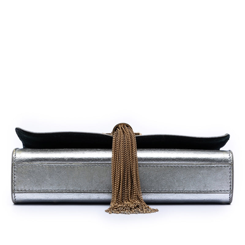 Small Metallic Calfskin Monogram Kate Tassel Crossbody - Image 3