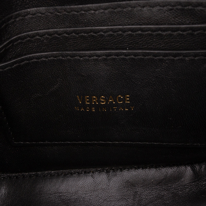 Mini Quilted Leather Virtus V Crossbody - Image 5