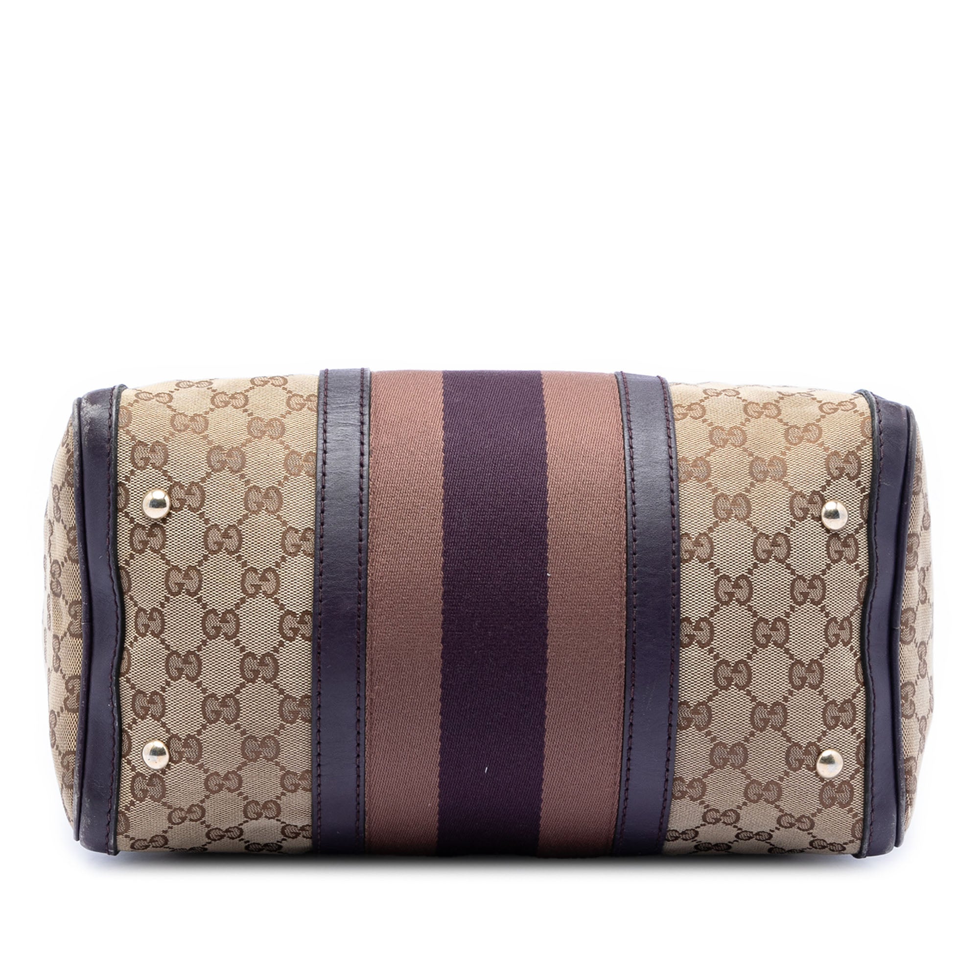 Medium GG Canvas Web Joy Boston Bag - Image 3