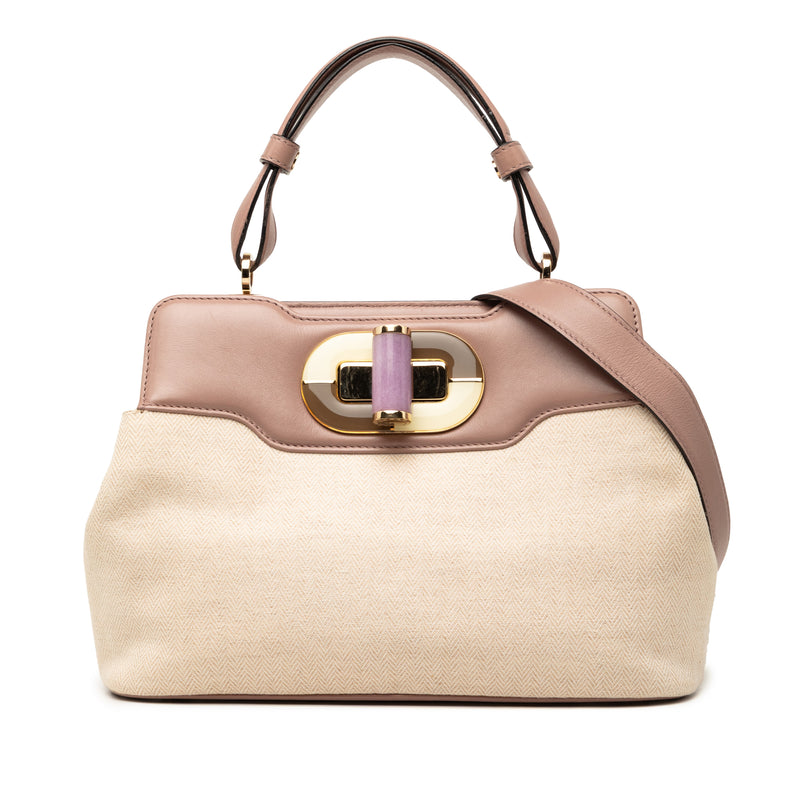 Canvas Isabella Rossellini Satchel