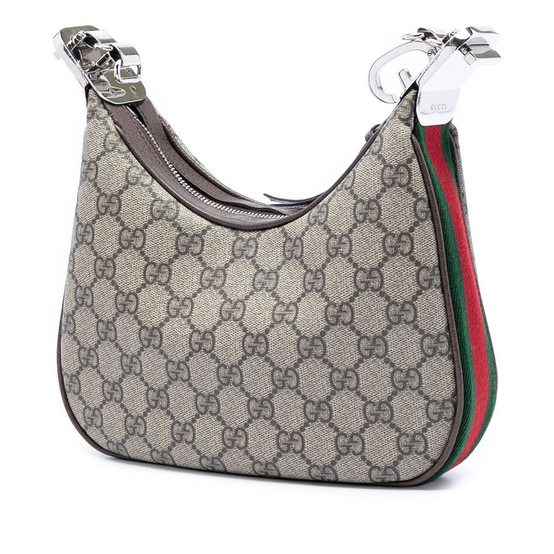 Small GG Supreme Web Attache Crossbody - Image 2