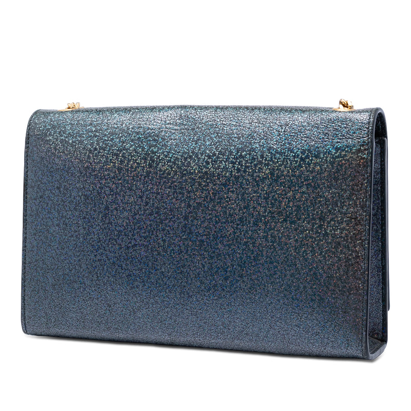 Medium Glitter Leather Monogram Kate Crossbody - Image 2