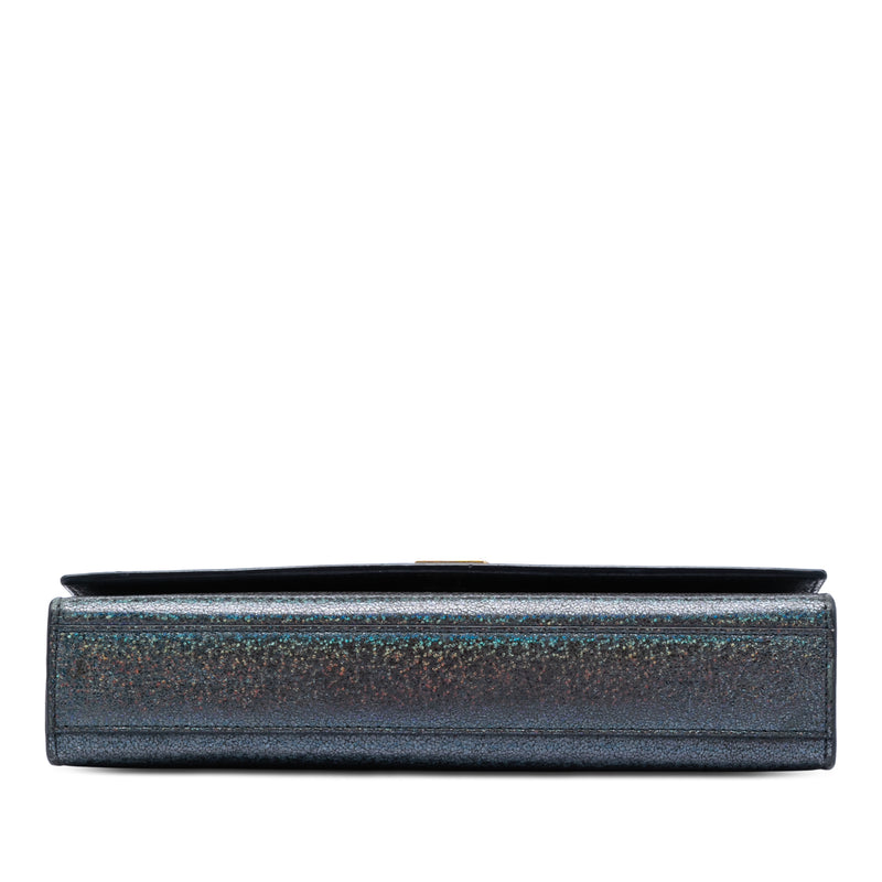 Medium Glitter Leather Monogram Kate Crossbody - Image 3