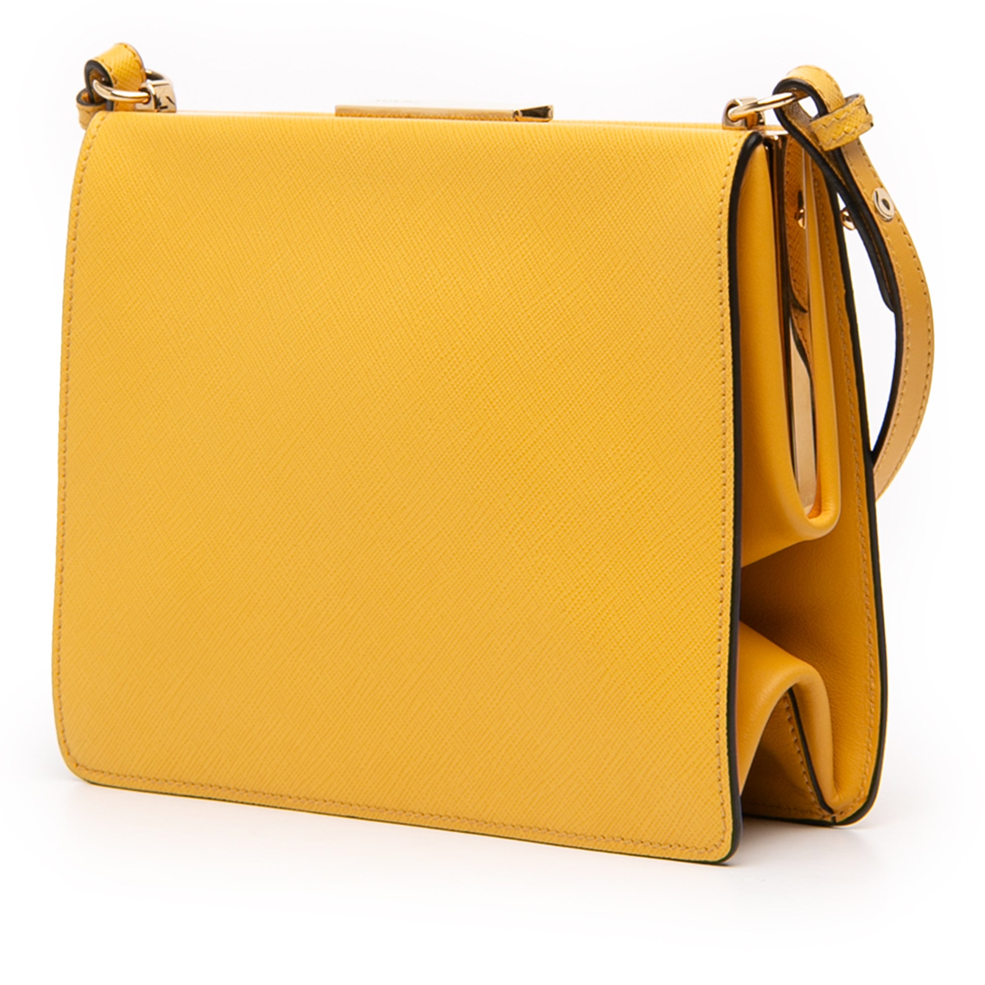 Saffiano City Light Frame Crossbody - Image 2