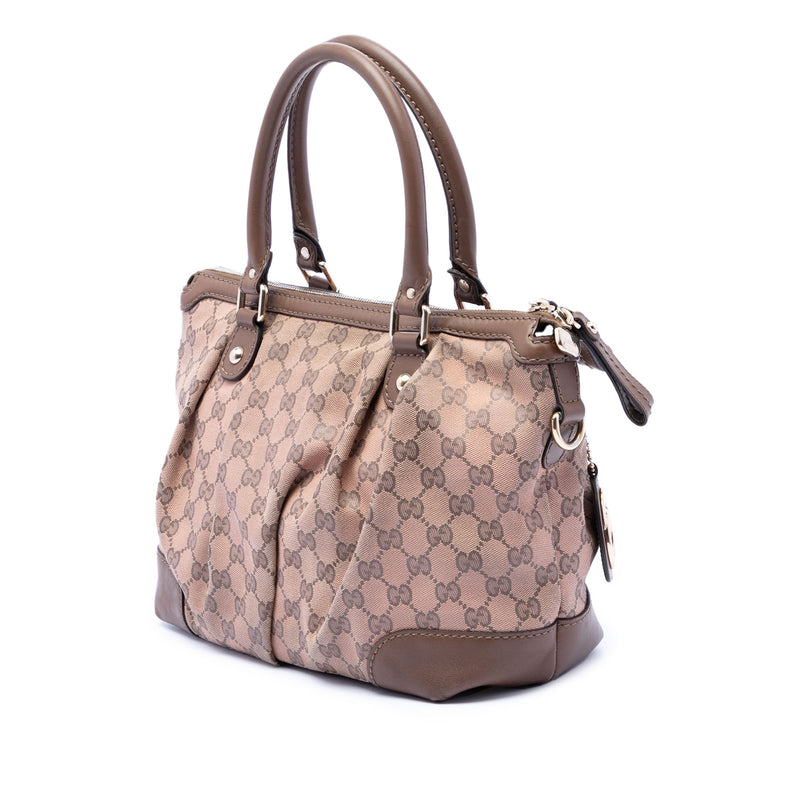 GG Canvas Sukey Satchel - Image 2