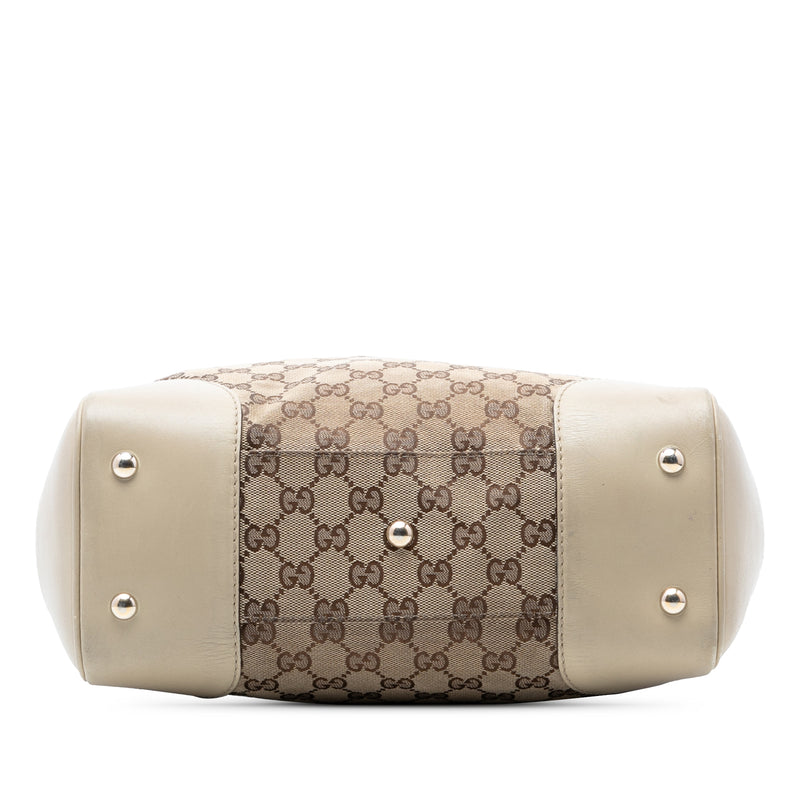 GG Canvas Web Mayfair Tote - Image 3