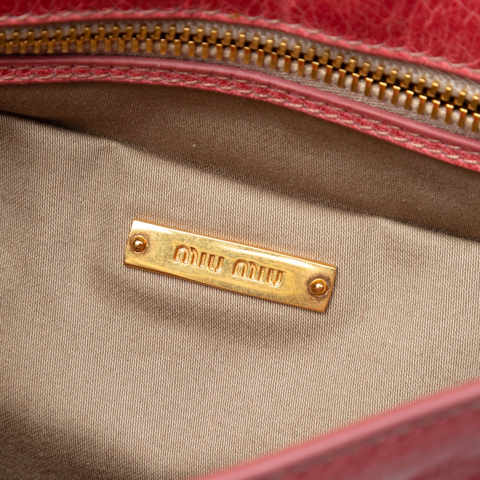 Distressed Leather Turnlock Satchel - Image 5