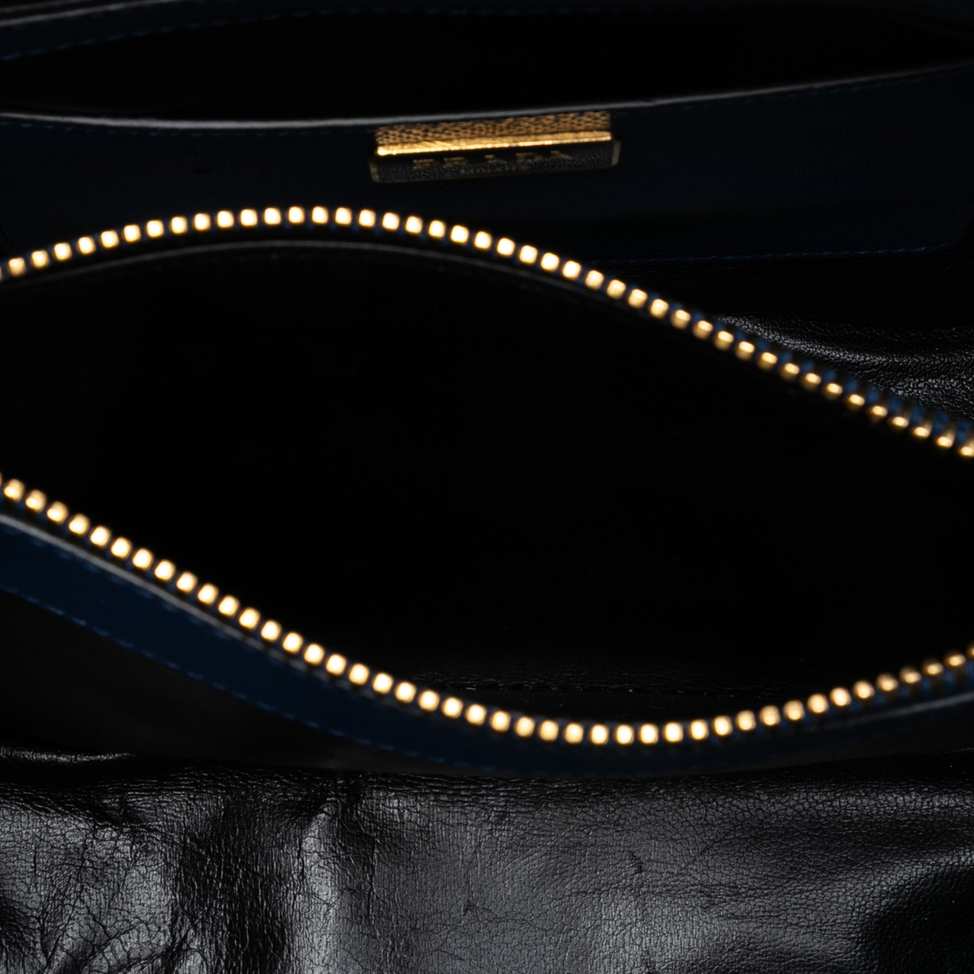 Studded Saffiano Cuir Promenade Satchel - Image 4