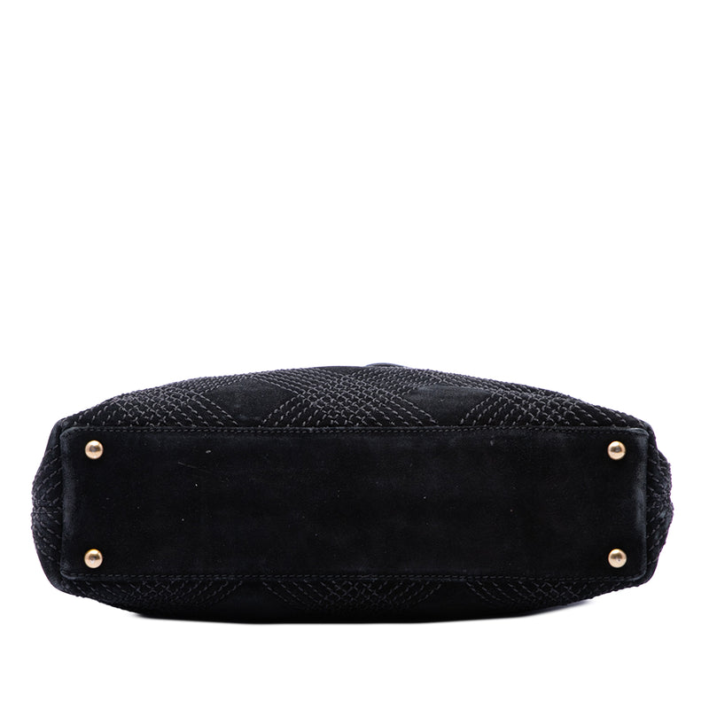 CC Suede Wild Stitch Tote - Image 3