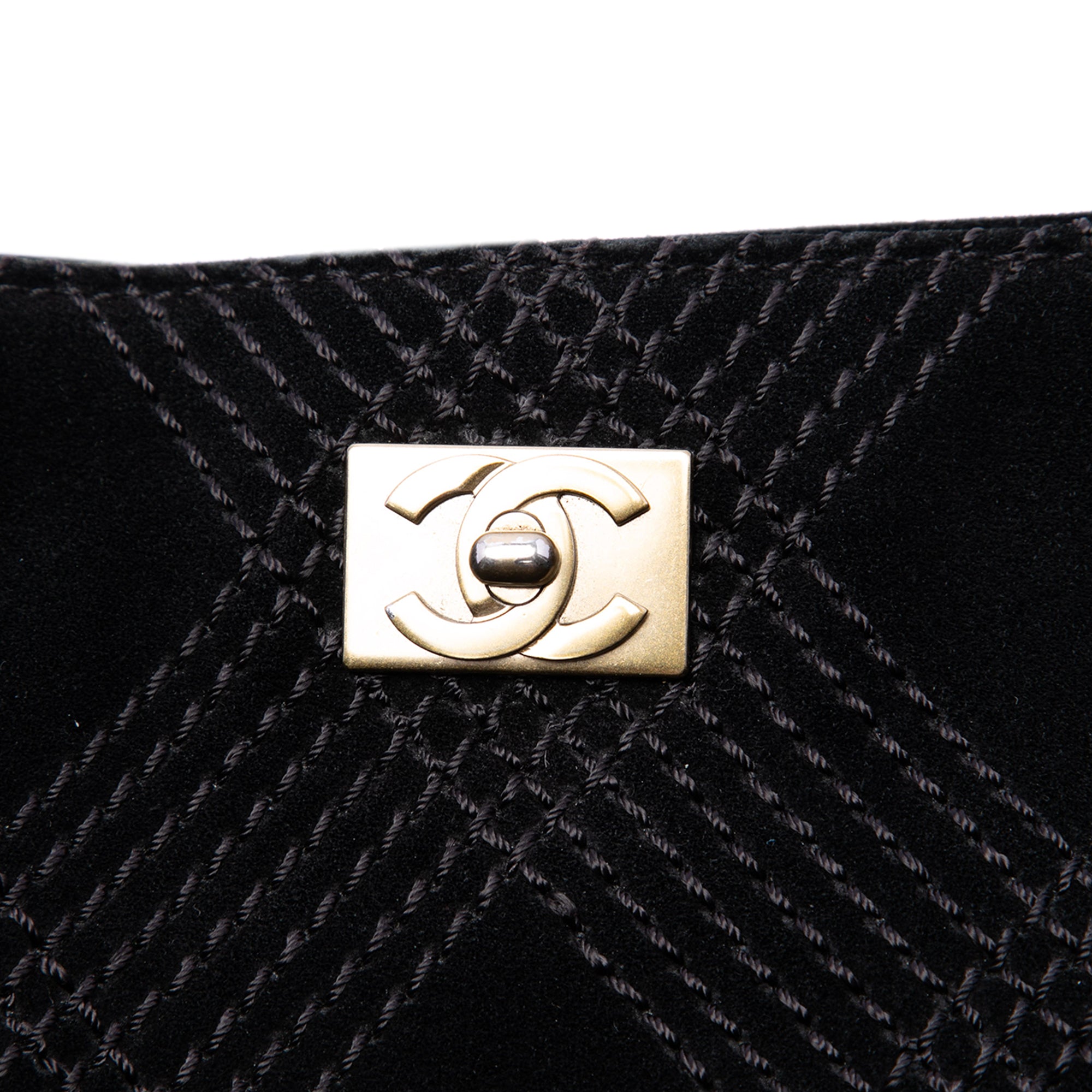CC Suede Wild Stitch Tote - Image 5